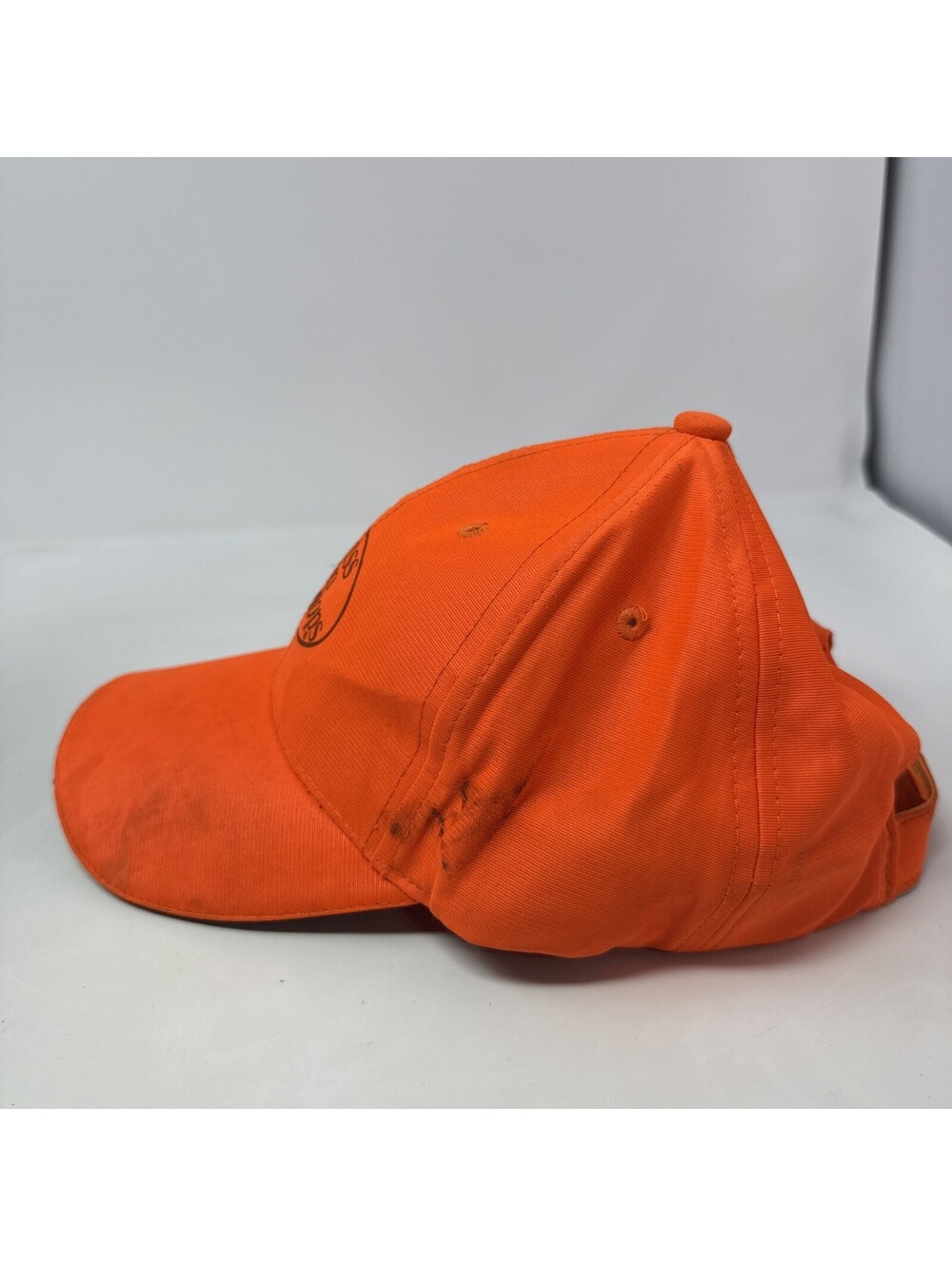 Bass Pro Shops Orange Cotton Ball Cap Adjustable Unisex Adults Hunting Hat - Picture 2 of 7
